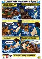 Jesus e Pedro sobre as Águas
